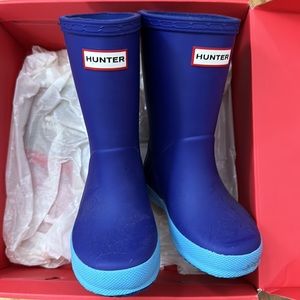 Hunter classic rain boots kids